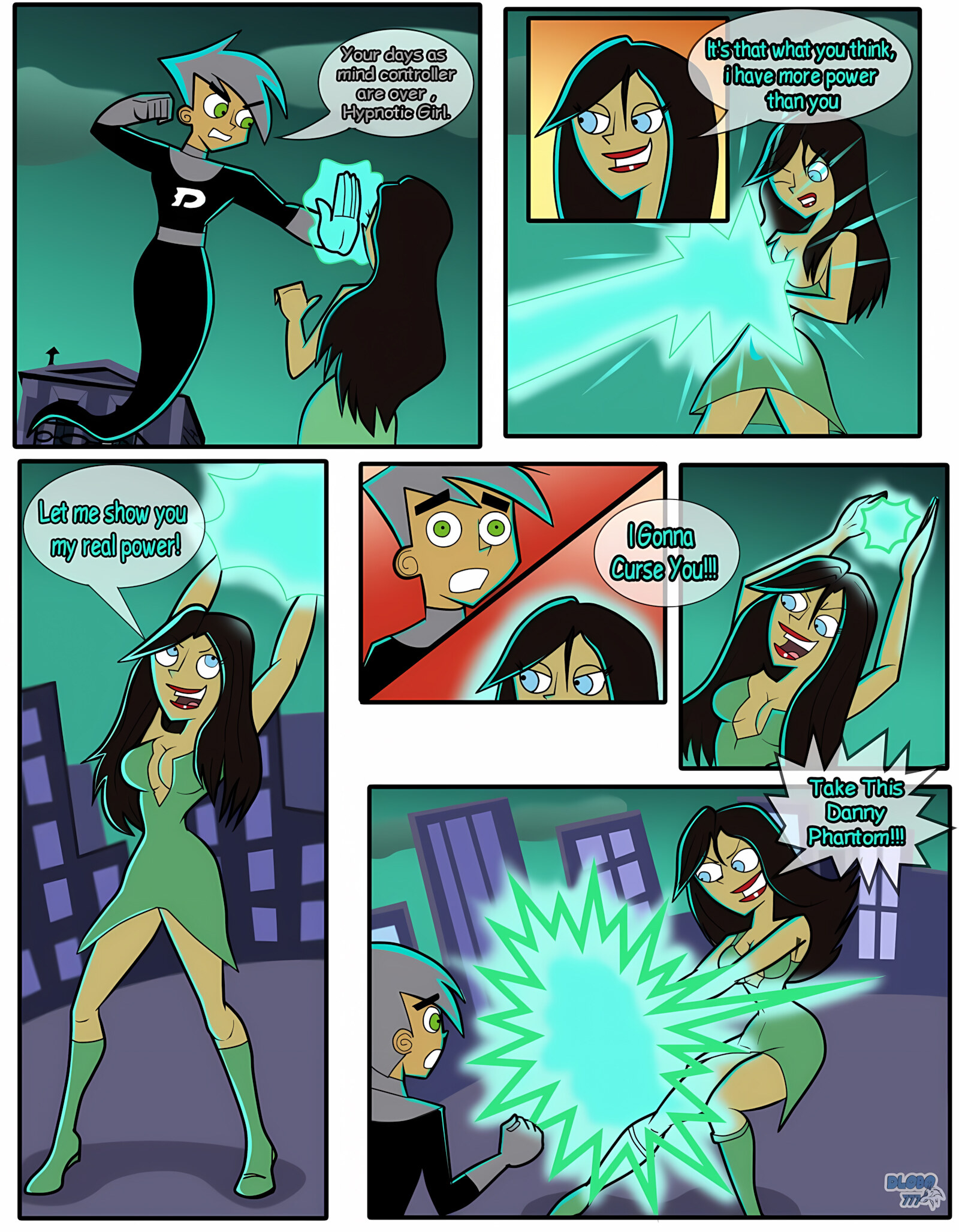 Hypnosis Madness (Danny Phantom) [dlobo777], Hypnosis Madness (Danny Phantom), page 1 of 8
