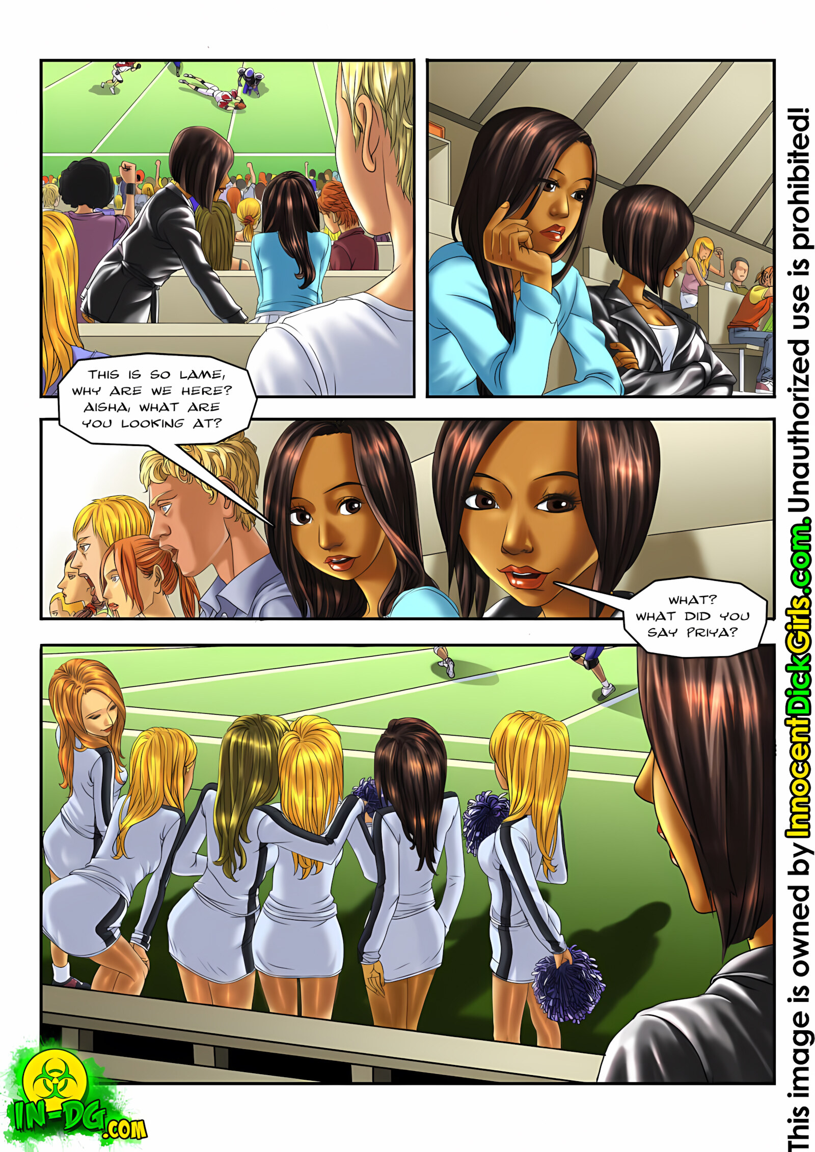 Aisha Goes To Homecoming [InnocentDickGirls], Aisha Goes To Homecoming, page 3 of 13