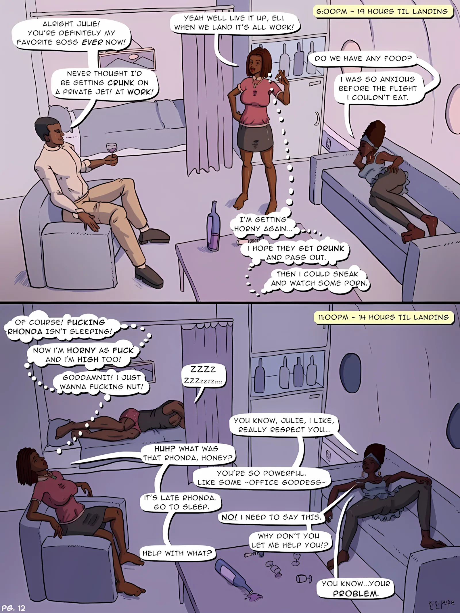 Julie’s Addiction [Kikipepe], Julie's Addiction 2, page 11 of 35