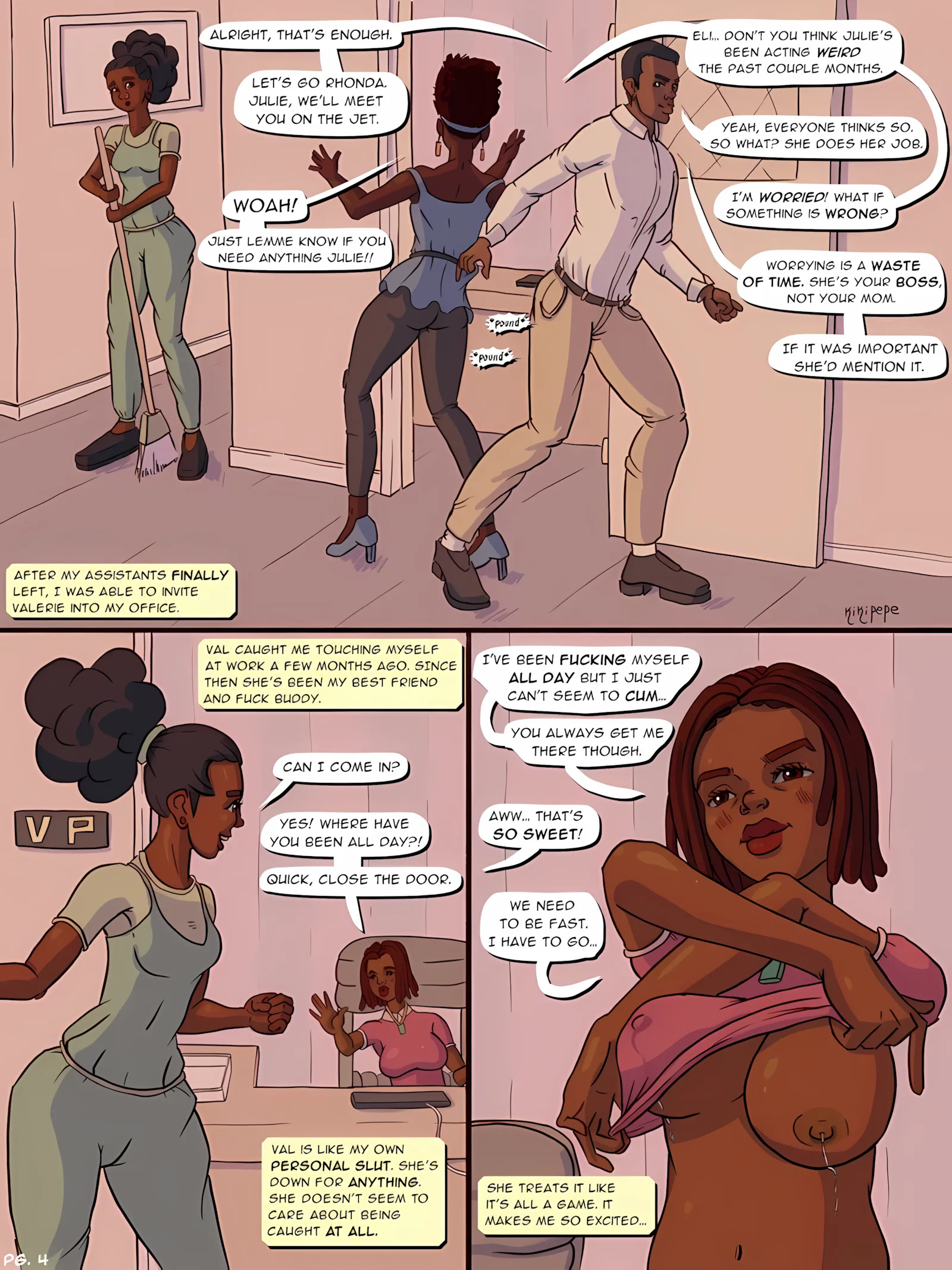 Julie’s Addiction [Kikipepe], Julie's Addiction 2, page 4 of 35