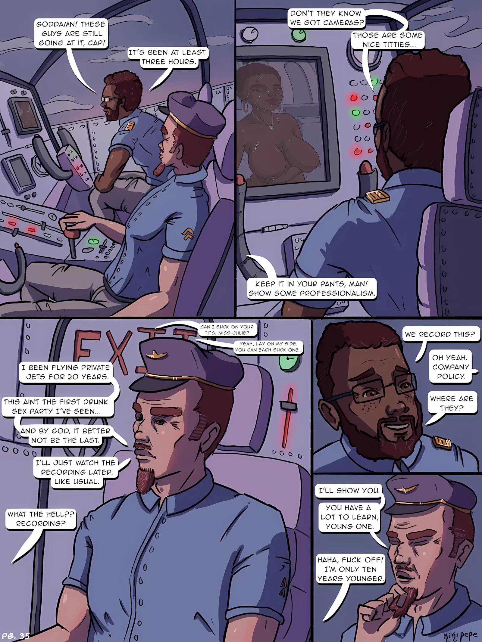 Julie’s Addiction [Kikipepe], Julie's Addiction 2, page 34 of 35