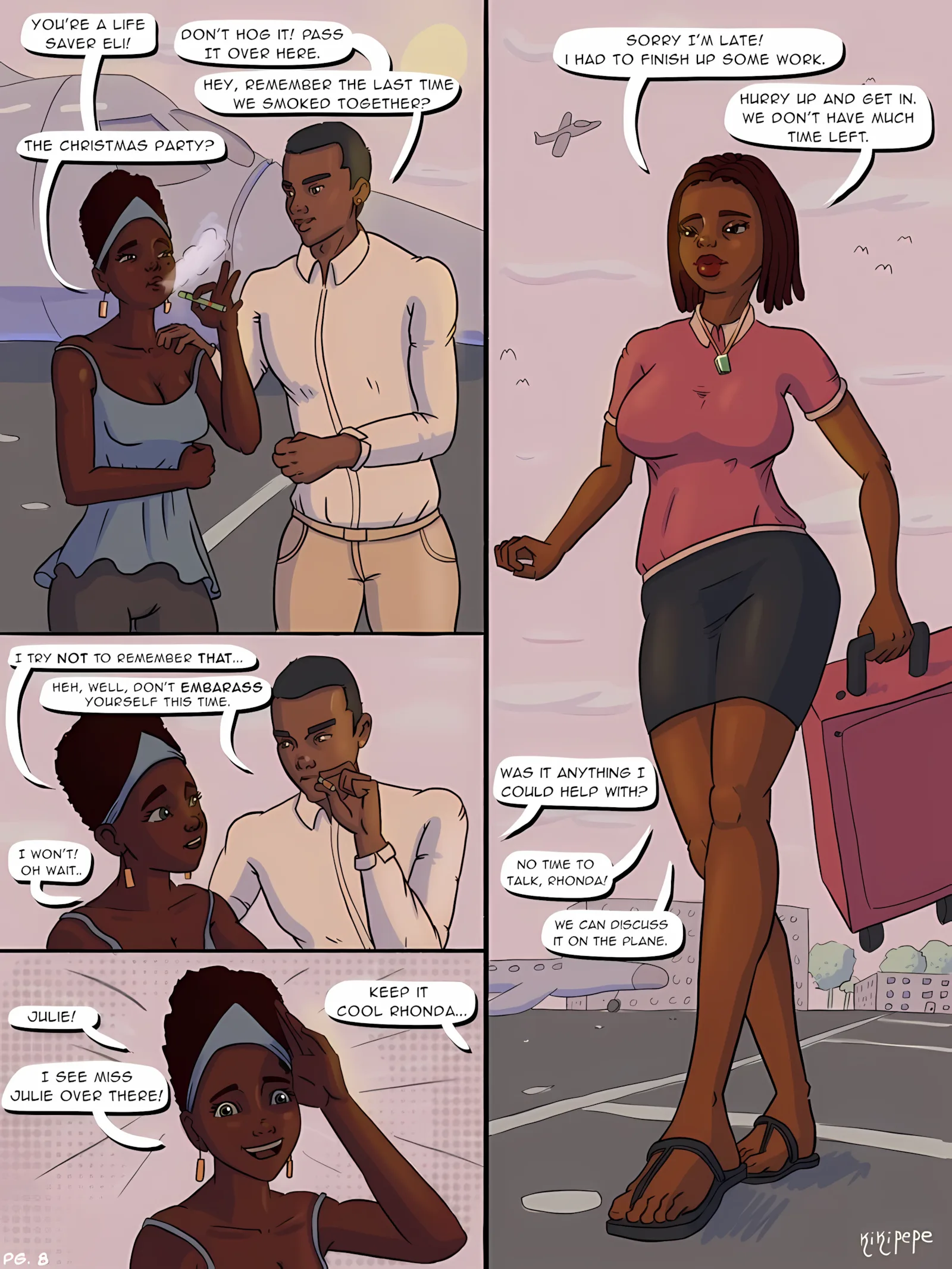 Julie’s Addiction [Kikipepe], Julie's Addiction 2, page 7 of 35