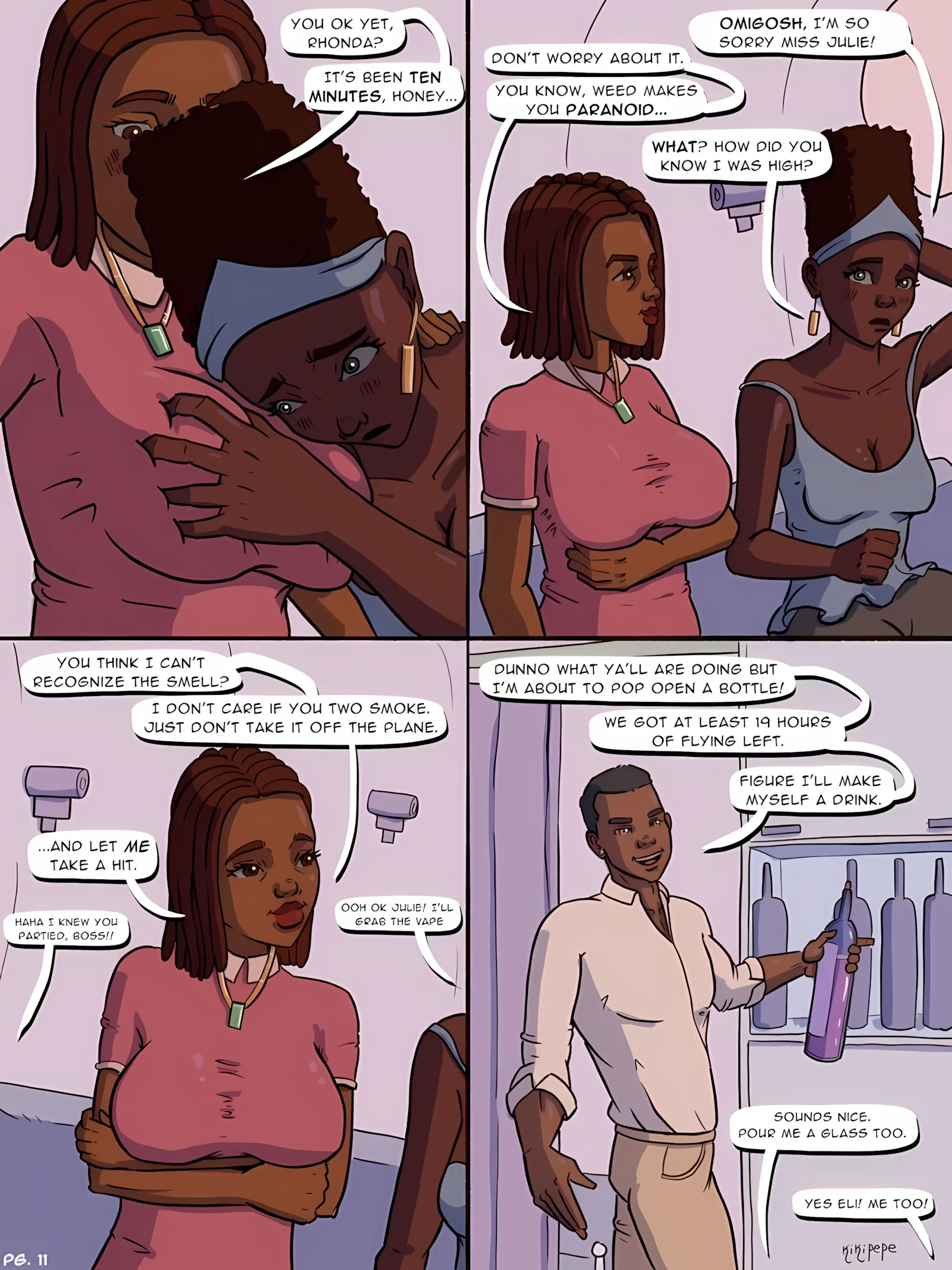Julie’s Addiction [Kikipepe], Julie's Addiction 2, page 10 of 35