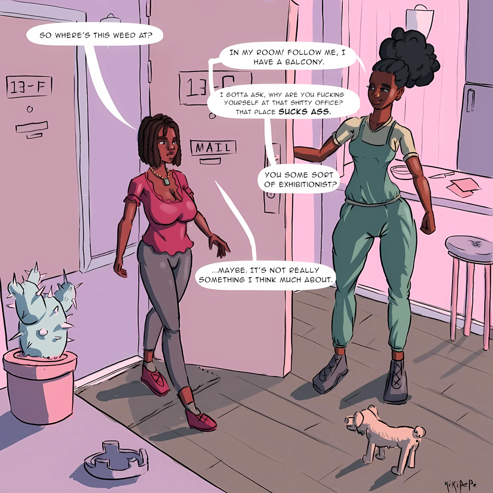 Julie’s Addiction [Kikipepe], Julie's Addiction 1, page 12 of 35