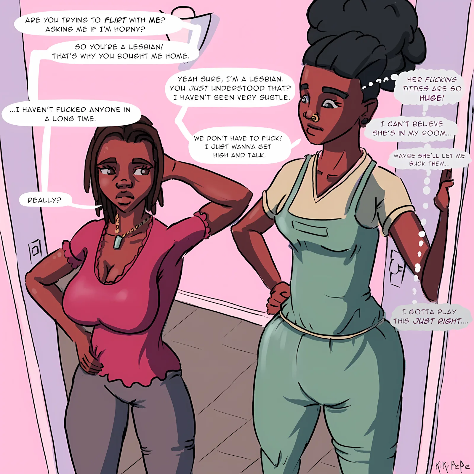 Julie’s Addiction [Kikipepe], Julie's Addiction 1, page 14 of 35