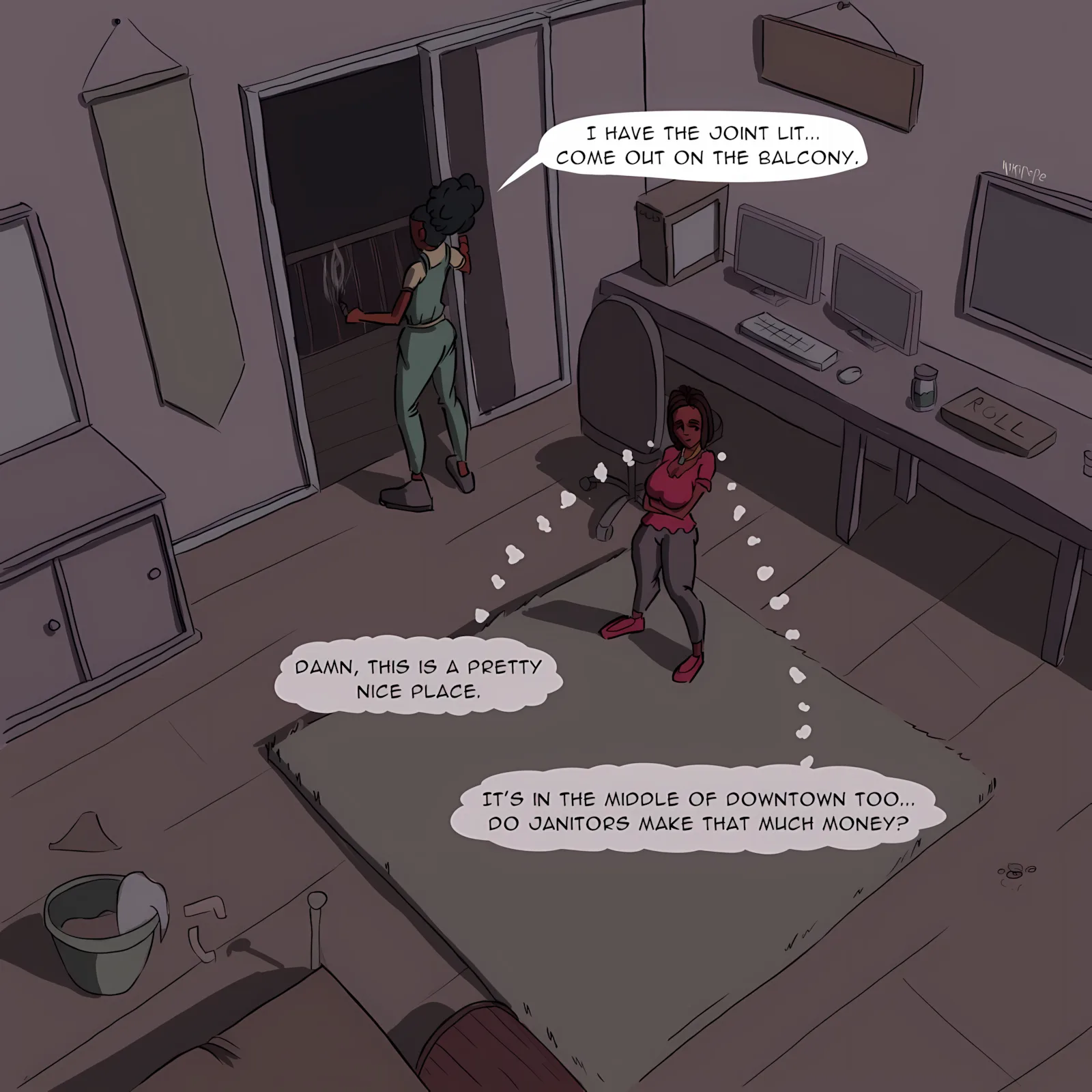 Julie’s Addiction [Kikipepe], Julie's Addiction 1, page 16 of 35