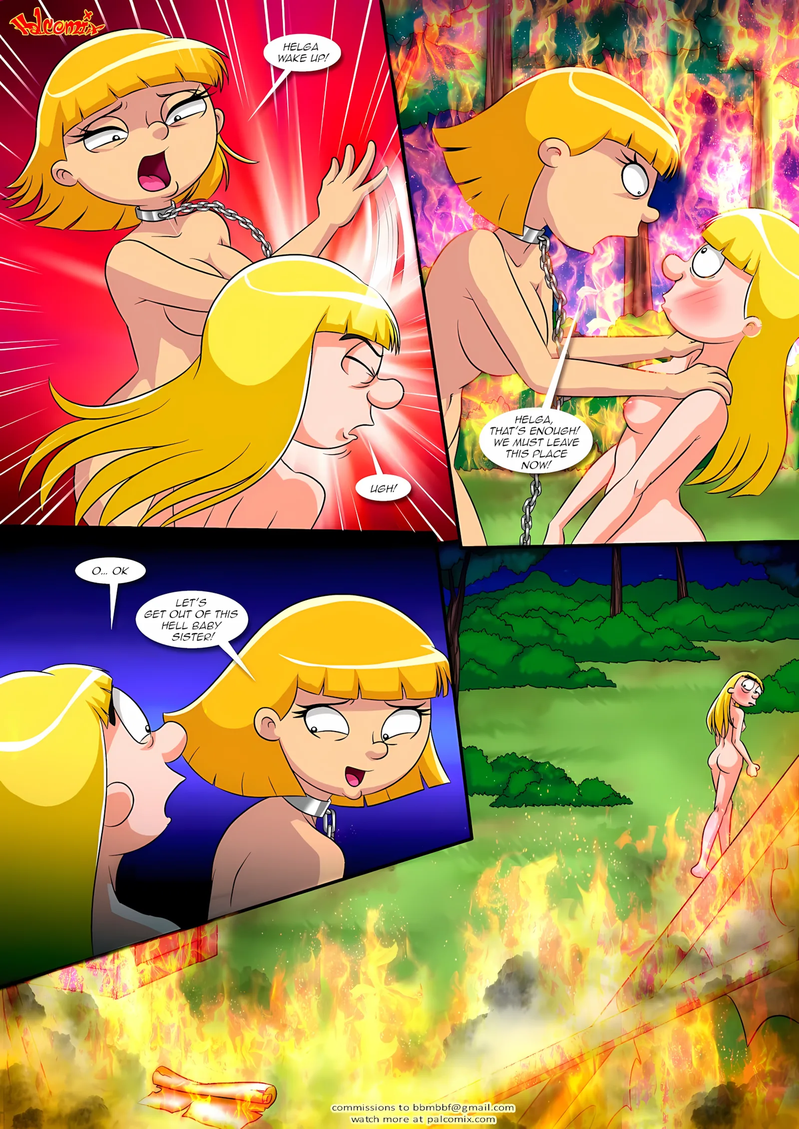 Jungle Hell (Hey Arnold!) [Palcomix], 4 . Jungle Hell - Chapter 4 (Hey Arnold!) [Palcomix], page 17 of 41
