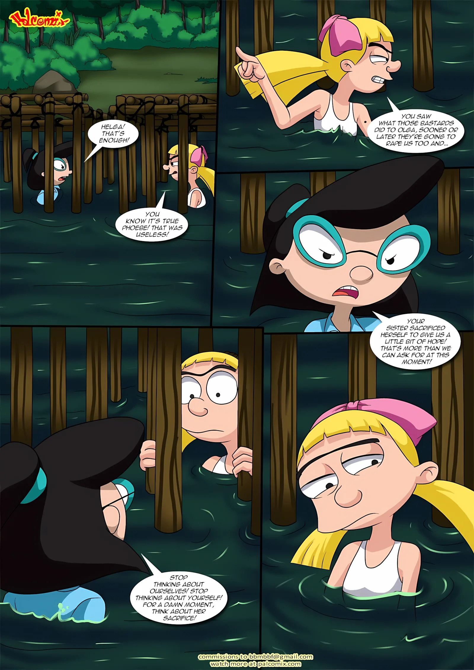 Jungle Hell (Hey Arnold!) [Palcomix], 1 . Jungle Hell - Chapter 1 (Hey Arnold!) [Palcomix], page 19 of 22
