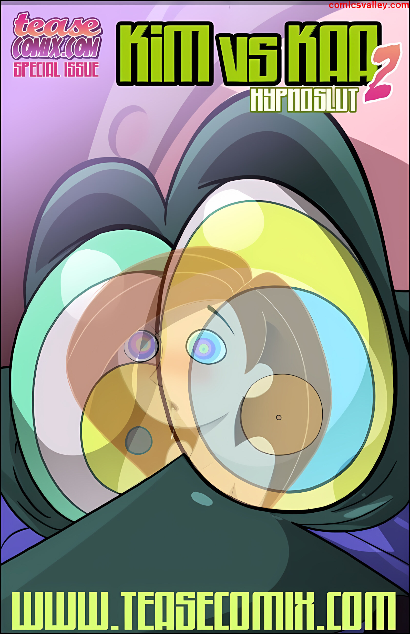 Kim Vs. Kaa [Tease Comix], Kim Vs Kaa 2 - Hypnoslut, page 13 of 32