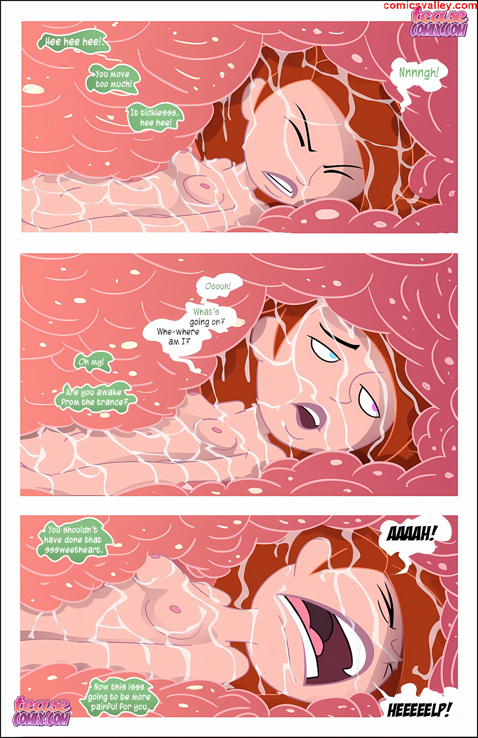 Kim Vs. Kaa [Tease Comix], Kim Vs Kaa 1 - To Coil a Spy, page 32 of 33