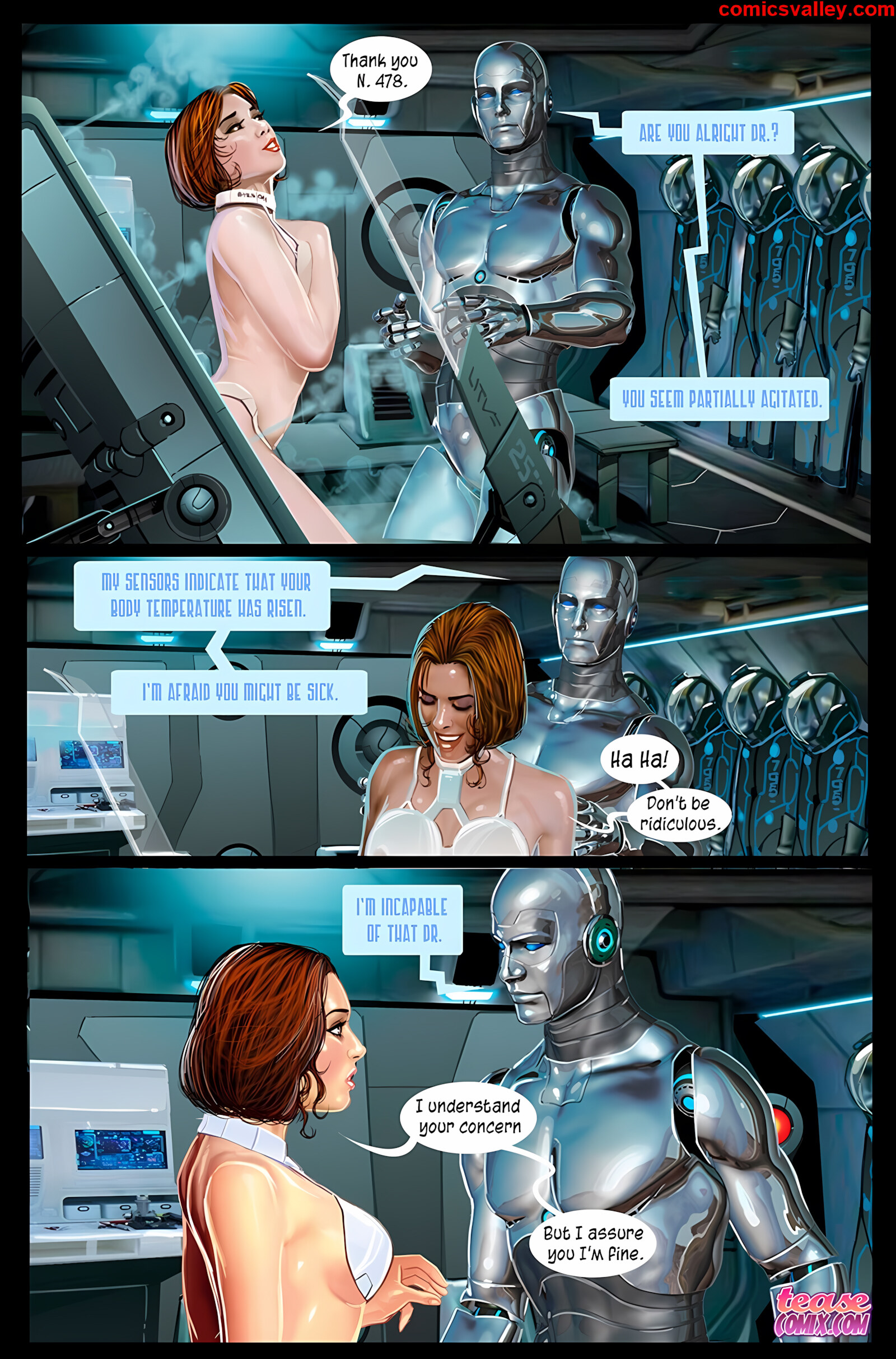 Livia Lust [Tease Comix], Livia Lust 1, page 8 of 23