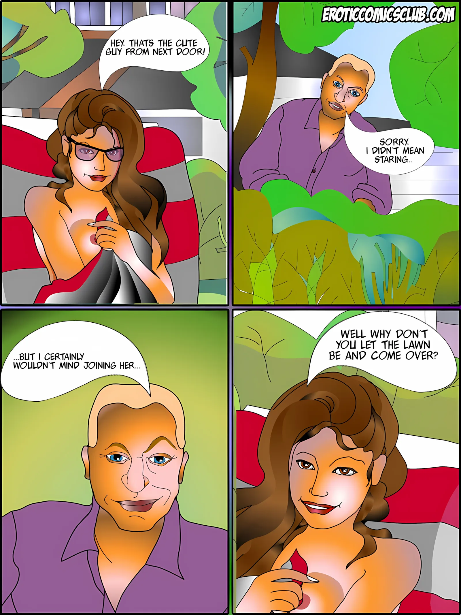 Lucky Neighbor [AdultComicsClub], 1 . Lucky Neighbor - [AdultComicsClub], page 4 of 10