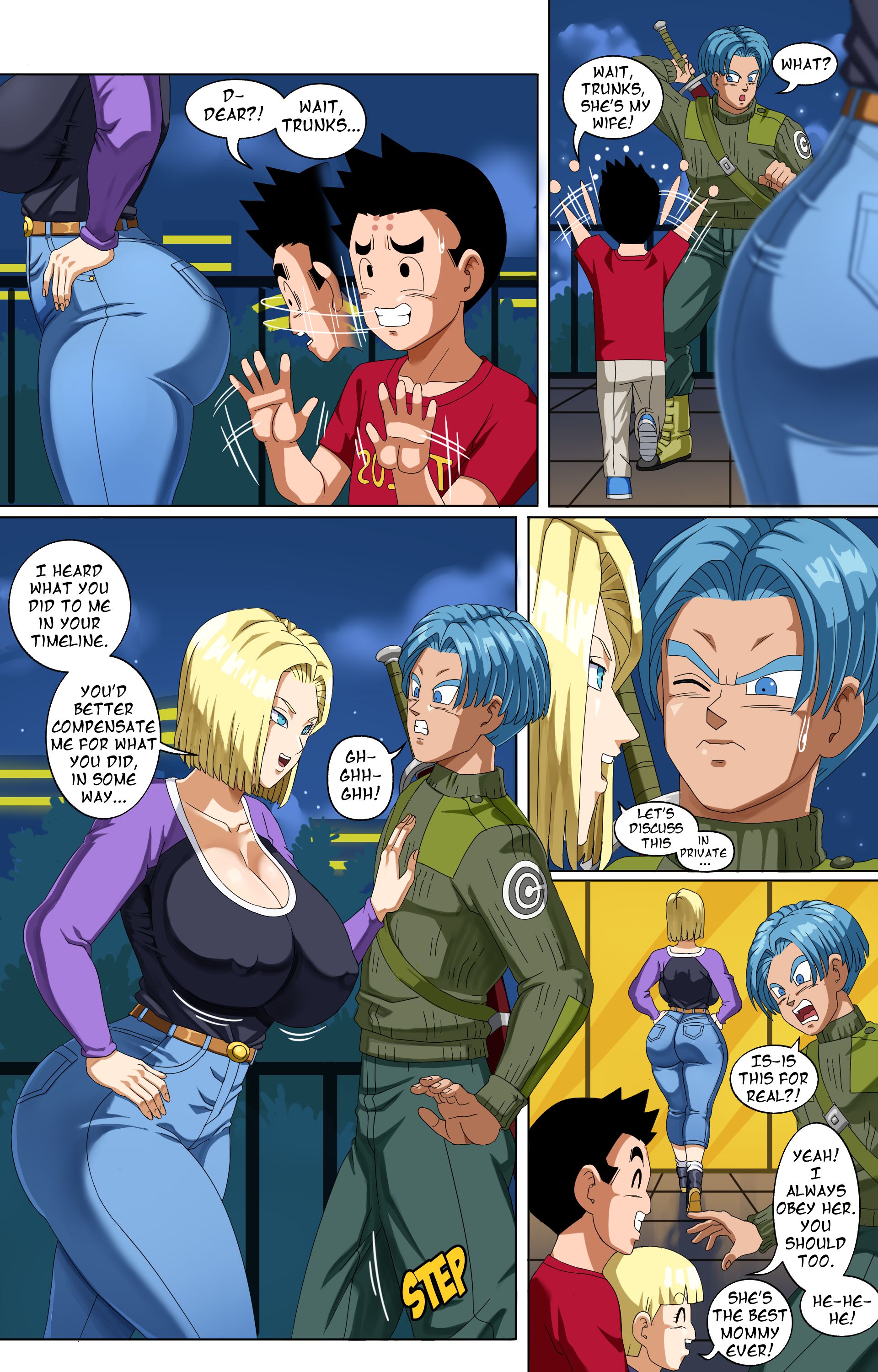Meeting Android 18 Yet Again [PinkPawg], Meeting Android 18 Yet Again, page 3 of 23