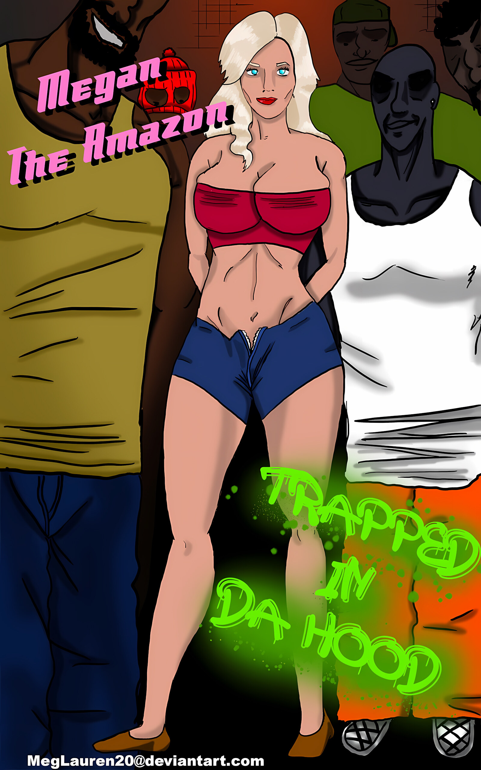 Megan the Amazon [MegLauren20], Megan the Amazon, page 1 of 8