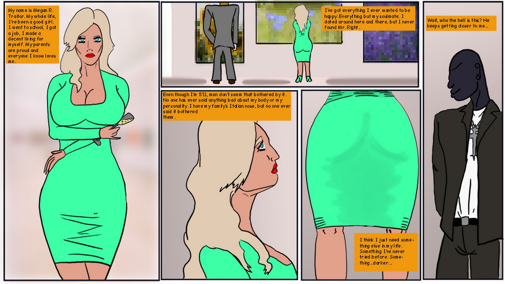 Megan the Amazon [MegLauren20], Megan the Amazon, page 2 of 8