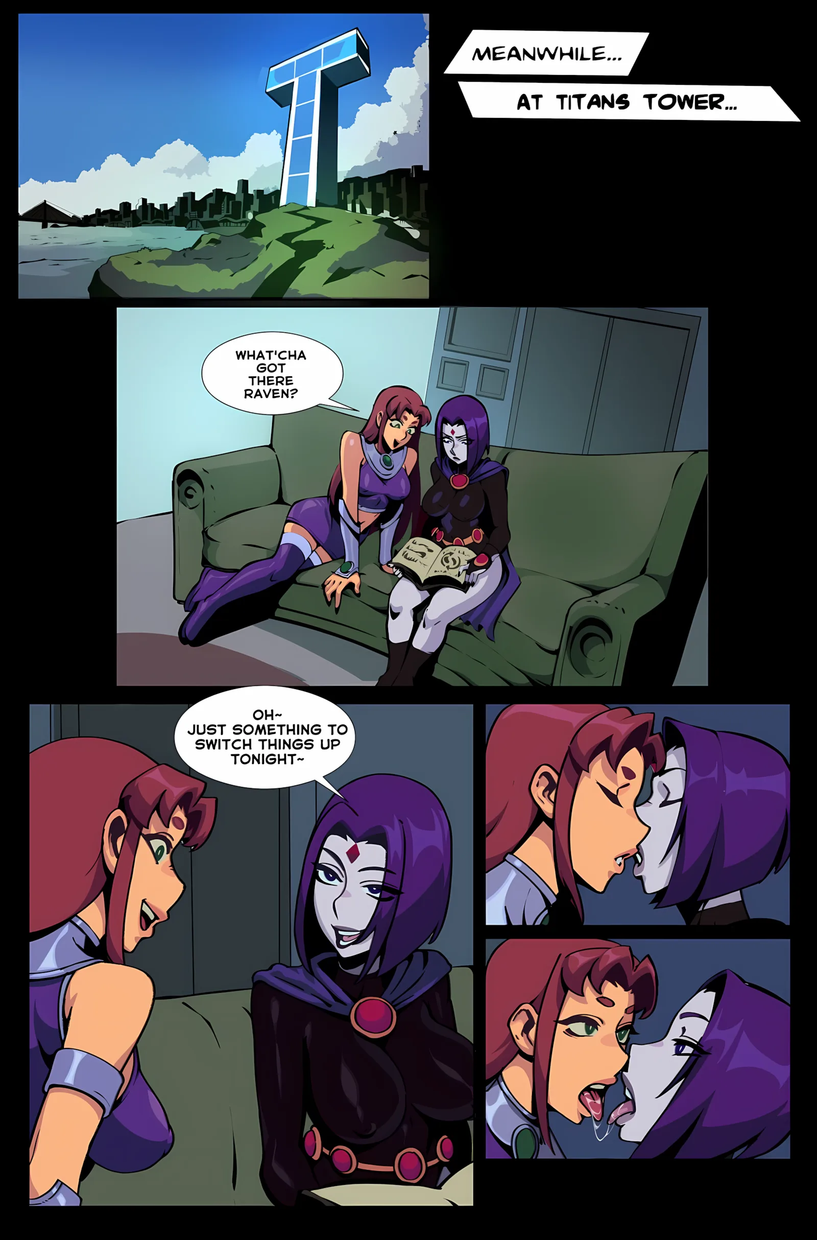 Michief at Titans Tower [TSFSingularity], Michief at Titans Tower, page 2 of 6