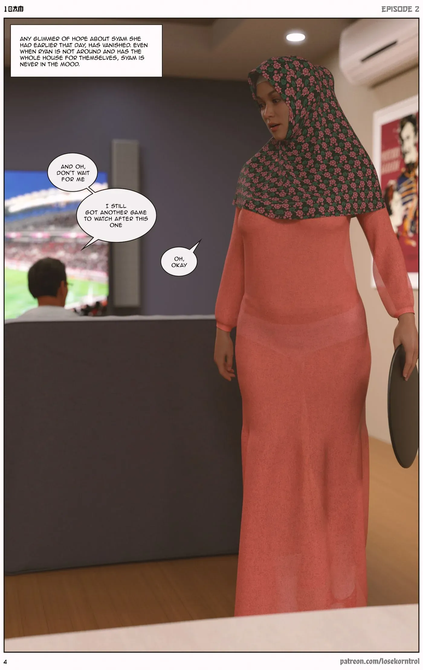 10 AM, 2 . 10 AM - Chapter 2 [LoseKorntrol, Hijab 3DX], page 4 of 50