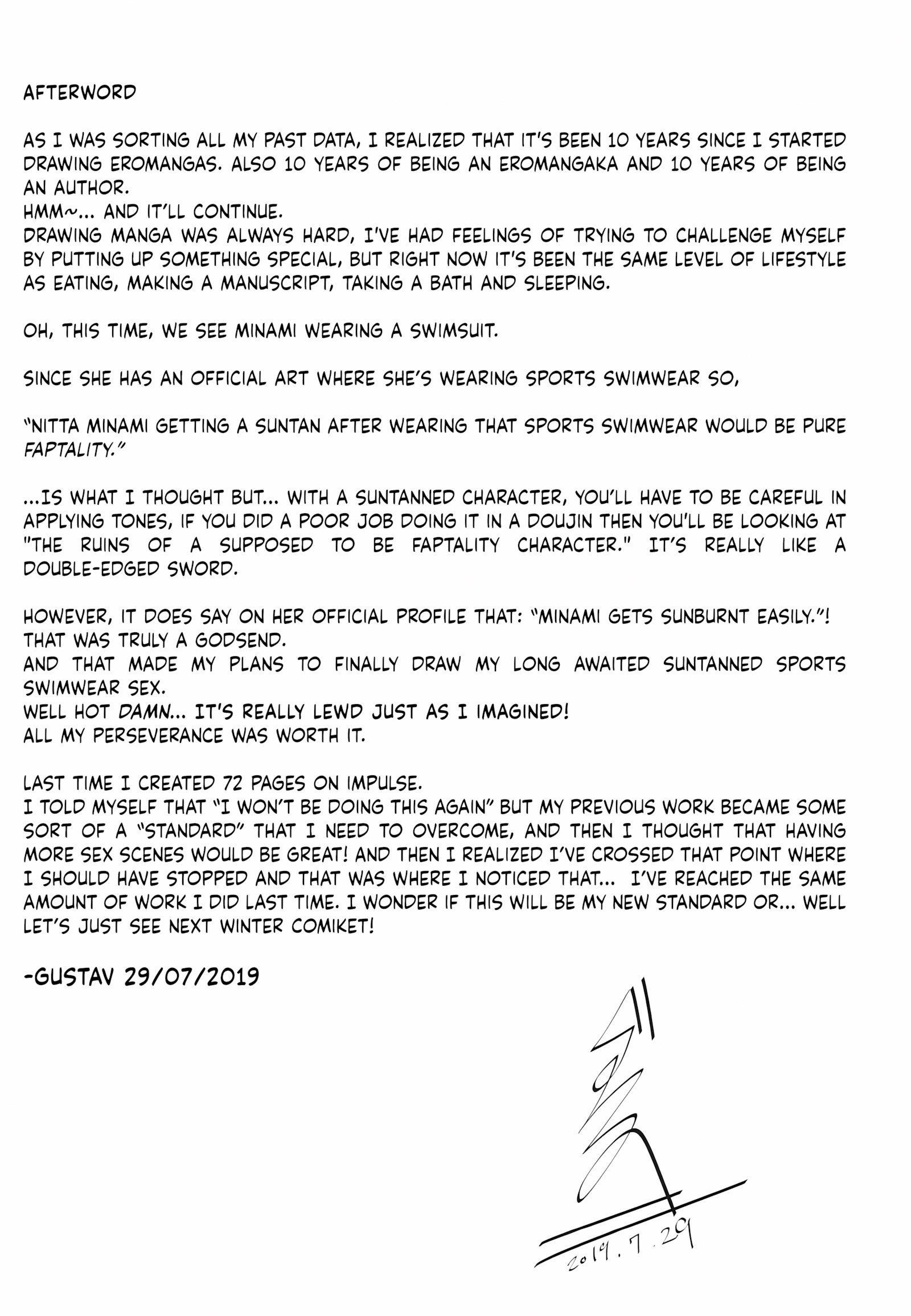Mizugi No Shita No Yuuwaku Okawari [Gustav], Mizugi No Shita No Yuuwaku Okawari, page 67 of 71