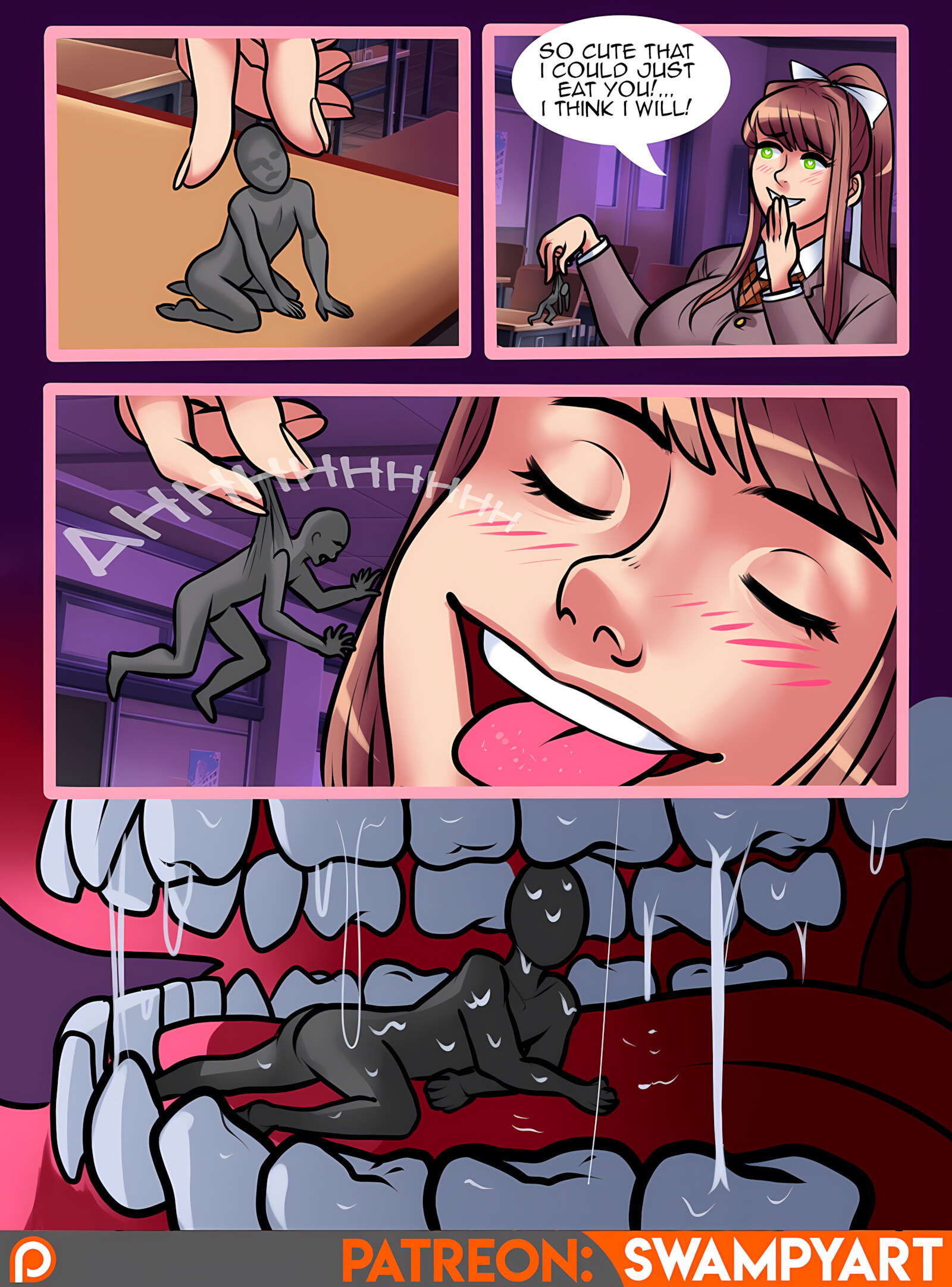 Monika’s Game of Gas [SwampyArt], Monika's Game of Gas, page 4 of 10