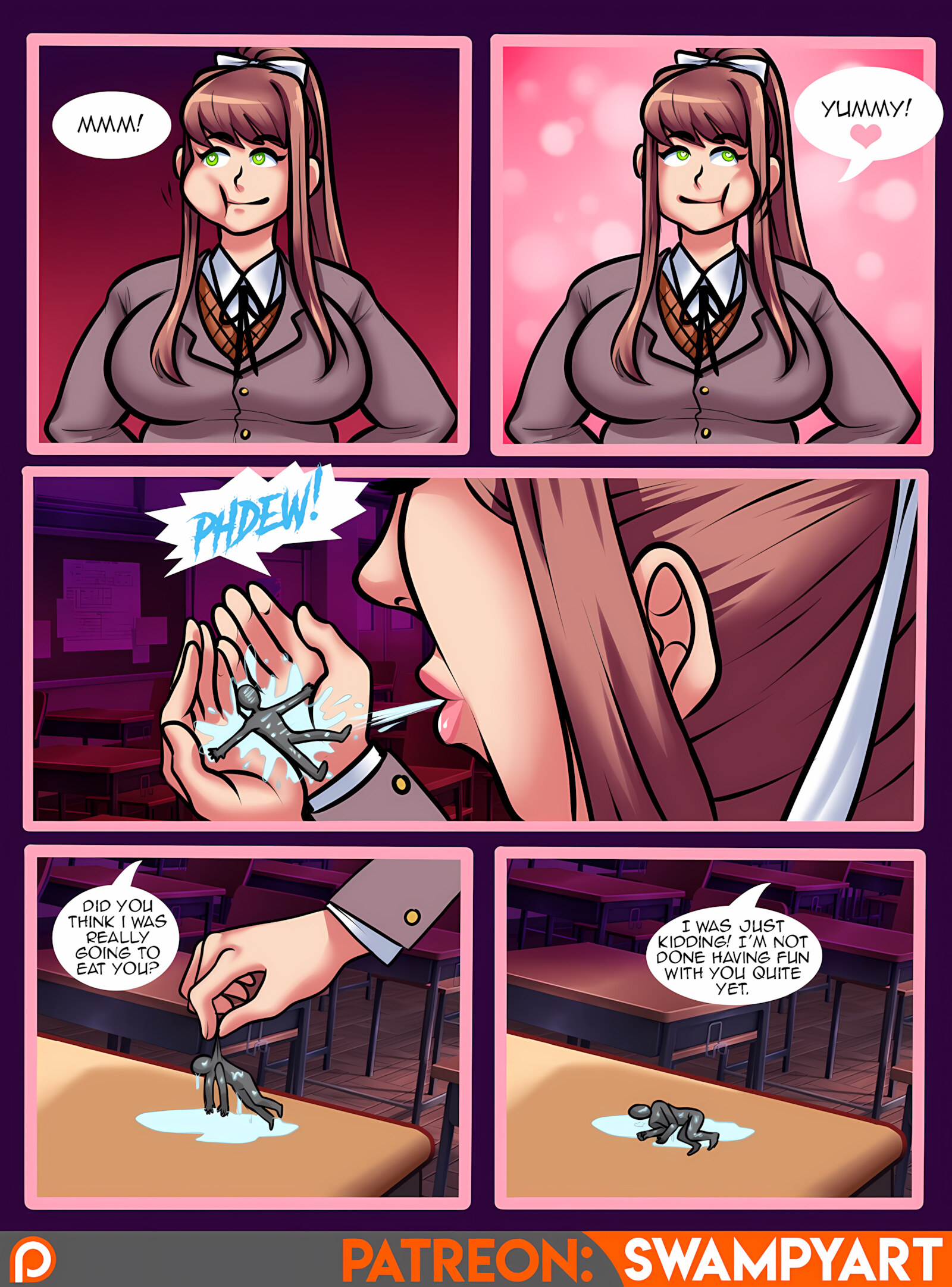 Monika’s Game of Gas [SwampyArt], Monika's Game of Gas, page 5 of 10